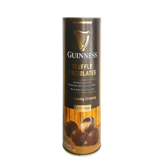 Guinness Guiness Tryfflar i Tub