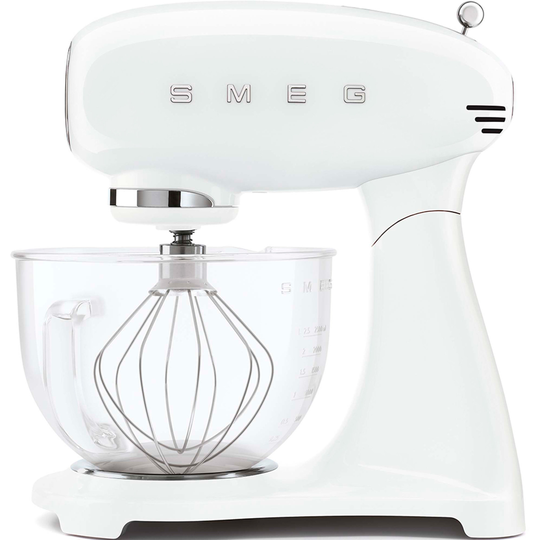 Smeg Köksmaskin 4.8L - Vit med glasskål