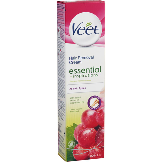 Essential Inspirations Hair Removal Cream Legs & Body 200 ml
