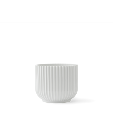 Kruka medium Porslin Vit