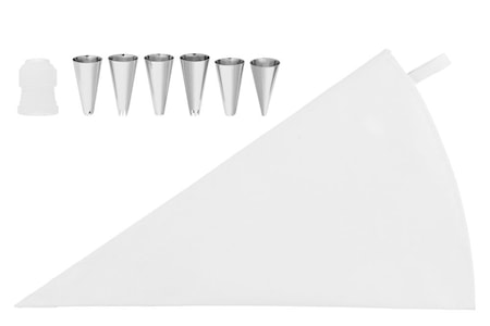 Sprits Set 6 tyllar Vit