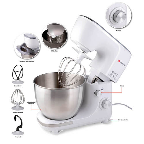 Alpina Kitchen Machine 800w Wh Ite Köksassistent - Vit