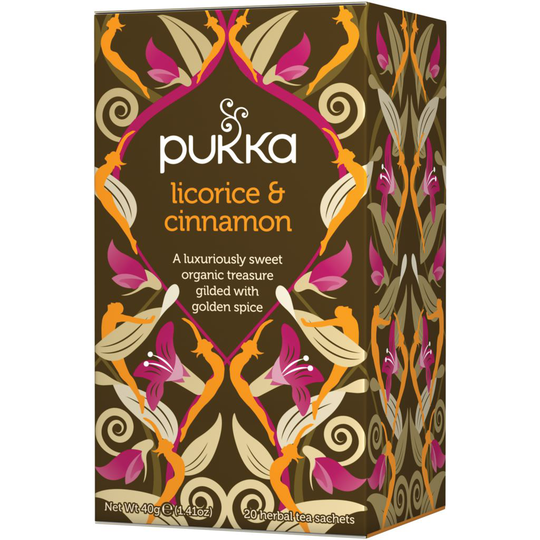 Pukka Te licorice & cinnamon 20 st