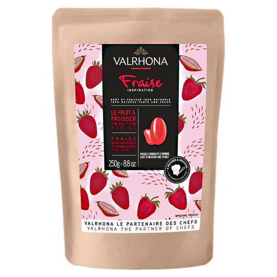 Valrhona Inspiration Jordgubb choklad, 250 g