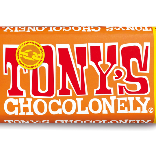 Tony's Chocolonely Milk Chocolate Caramel Sea Salt 180 g