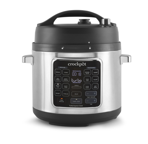 Crock-pot Turbo Express Multicooker - Svart/silver