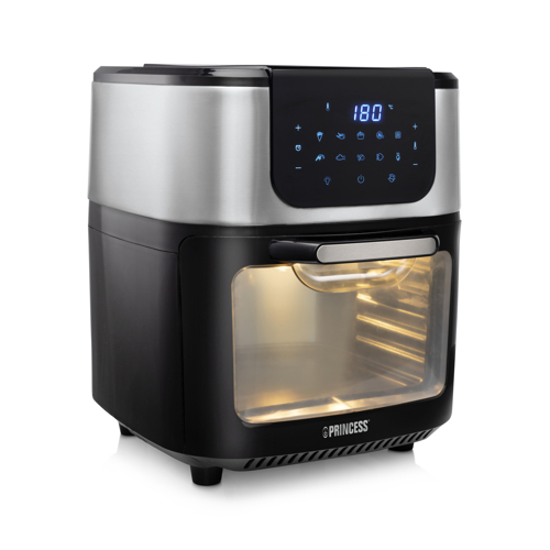 Princess 182075 Aerofryer Oven Deluxe Airfryer - Svart/silver