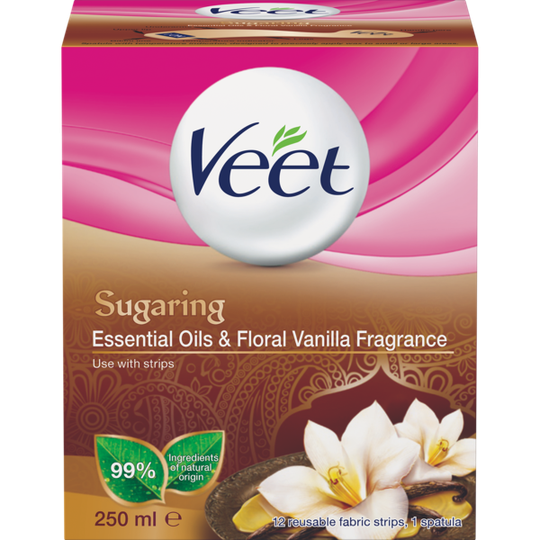 Veet Sugaring Essential Oils & Floral Vanilla 250 ml