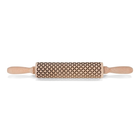 Brödkavel Bok Rutig 20cm