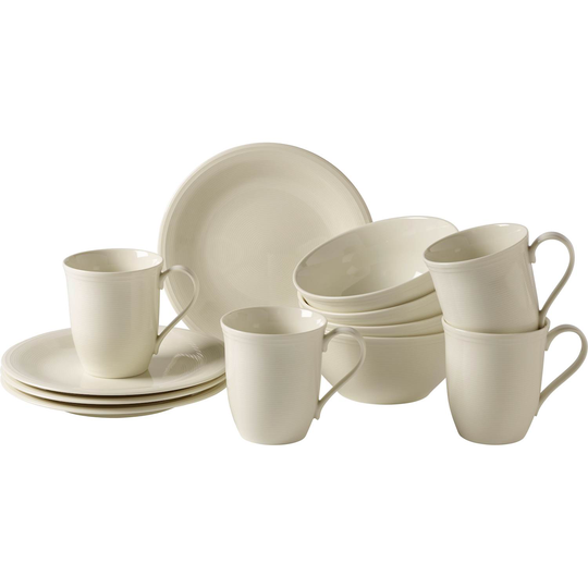 LIKE by Villeroy & Boch Group Frukostset Color Loop Natural