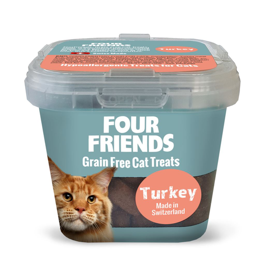 Four Friends Cat Treat Turkey 100 g