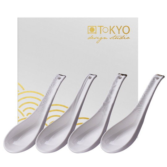 Tokyo Design Studio Nippon White soppsked 4 st.