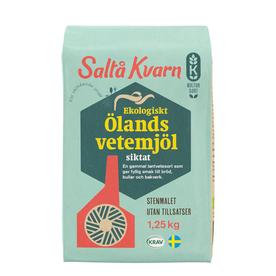 Saltå Kvarn Ölandsvetemjöl siktat 1,25 kg