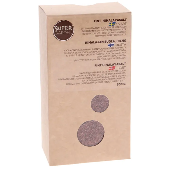 Super Garden Himalaya Salt Svart