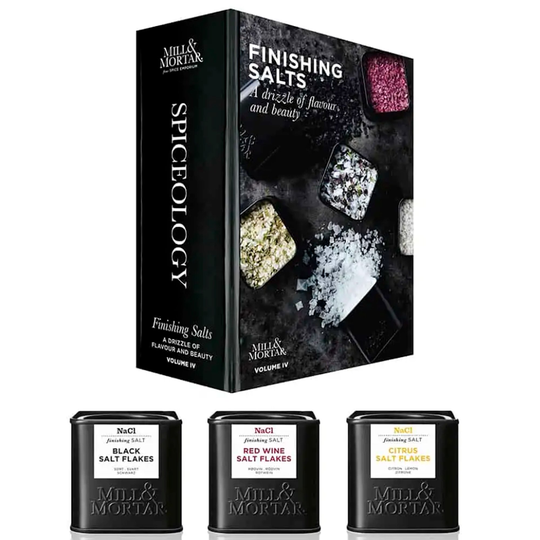Mill & Mortar Presentask, finishing salt