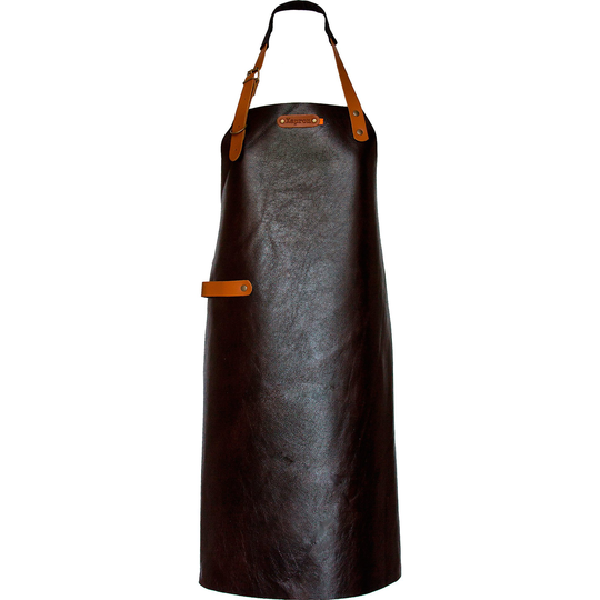 Xapron New York förkläde i brunt, XL