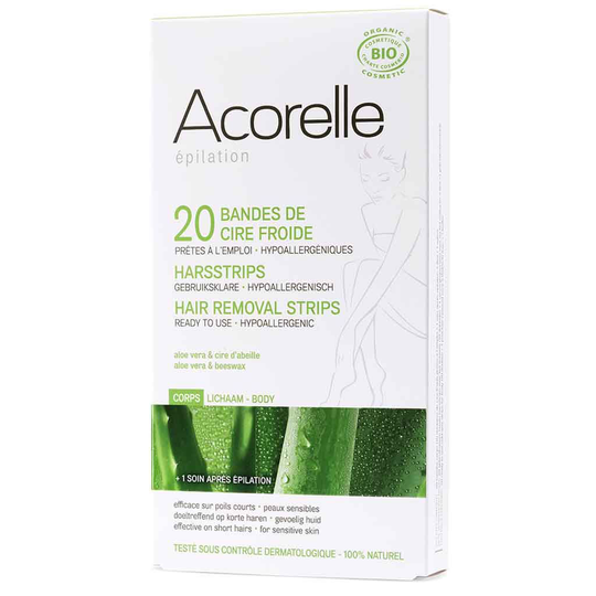 Acorelle Body Wax Strips 20 st