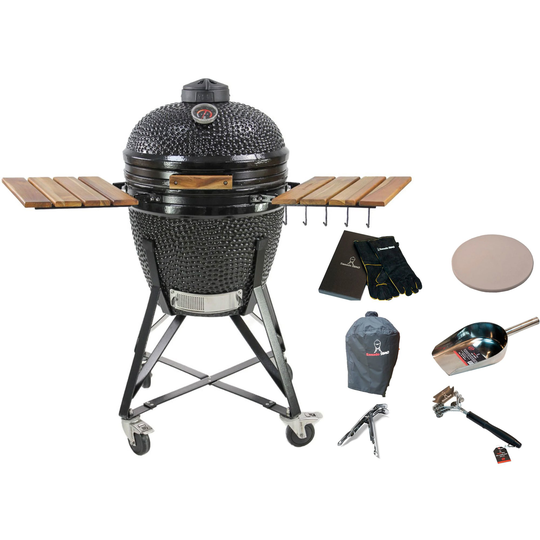 Kamado Sumo Midi Svart med tillbehörspaket