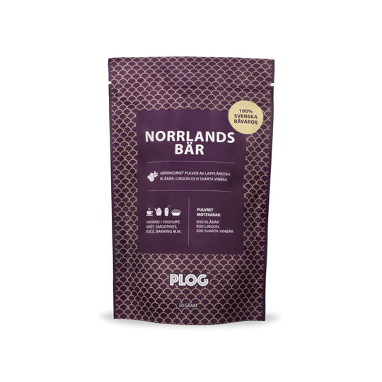 PLOG Norrlandsbär Pulver 50 g