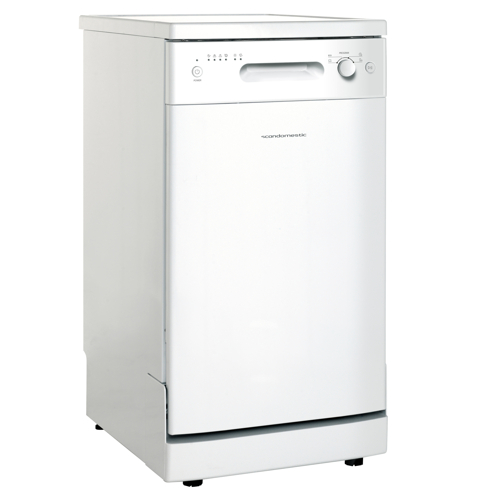 Scandomestic Sfo4502w Diskmaskin - Vit