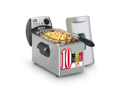 Fritel Fr1355 Fritös 3l 10 Års Garanti - Rostfritt Stål