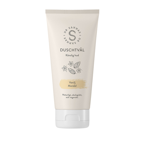 Dr Sannas Duschtvål Vanilj/mandel 175 ml
