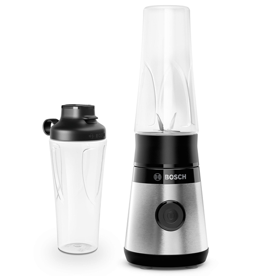Bosch MMB2111M miniblender, 450 W, rostfritt stål