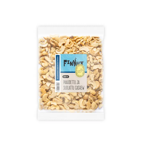 Finnut Rostade Salta Cashewnötter