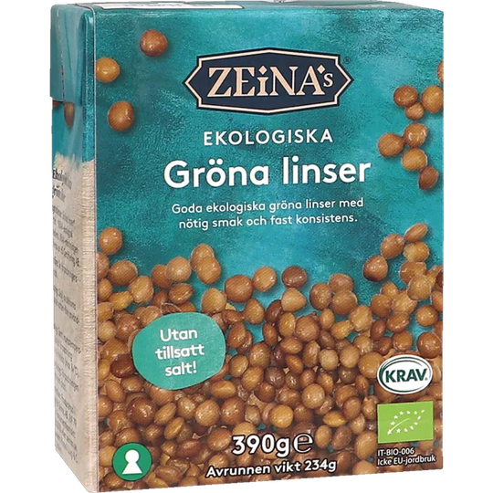Zeinas 5 x Gröna Linser Eko