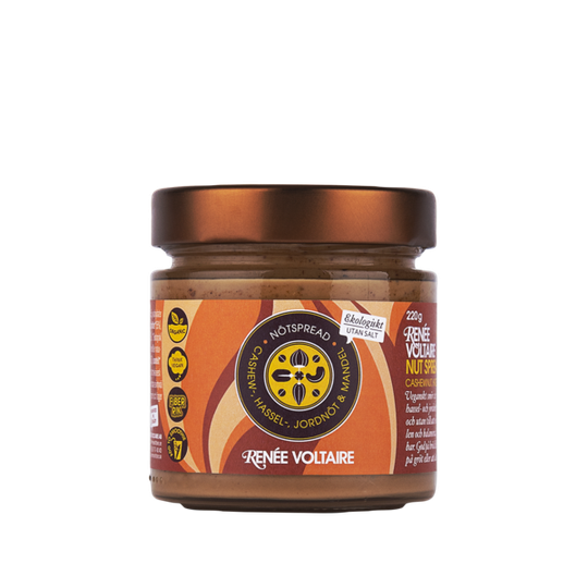Renée Voltaire Nötspread Cashew, Hassel-, Jordnöt & Mandel 220 g