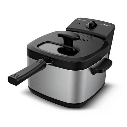 Taurus Fry Solution 1,5 L Fritös - Svart/silver
