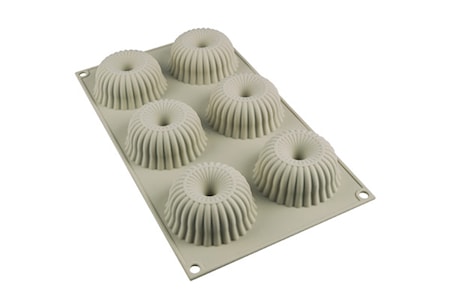 Bakform Silikon ø6,7cm x 3,3cm