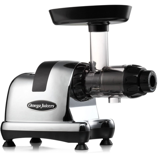 Omega J8228 Horisontal juicer krom