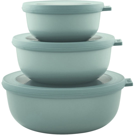 Mepal Skålset med Lock 3 st Cirqula Nordic Green