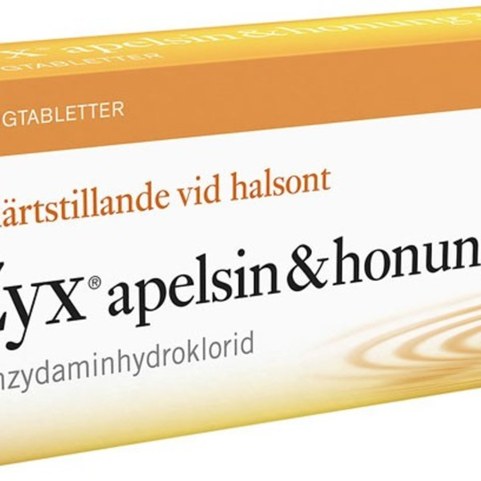 Zyx Apelsin & Honung, Sugtablett 3 mg 20 st