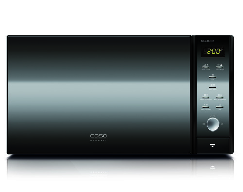 Caso 3380 Mcg30 Chef Black 900 Watt Mikrovågsugn - Svart