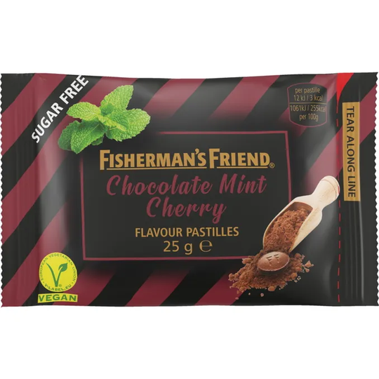 Fisherman's Friend 3 x Fisherman's Friend Choklad, Mint & Körsbär
