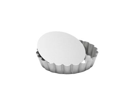 Silvertop pajform silverfärgad 10 cm