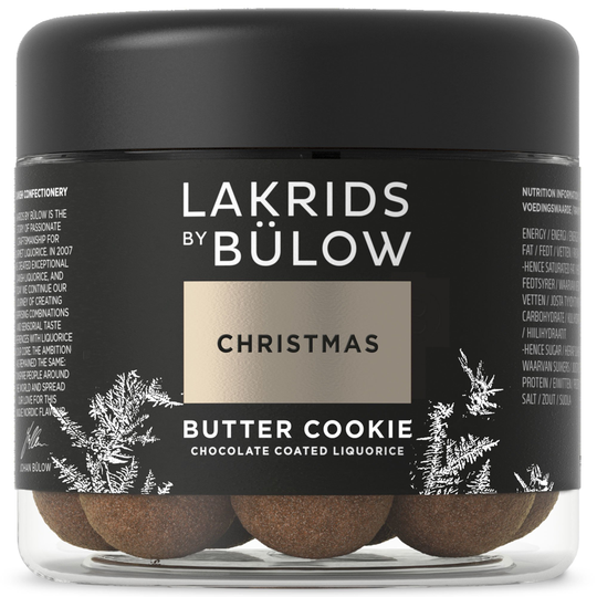 Lakrids by Bülow Small Christmas Butter Cookie, 125 g