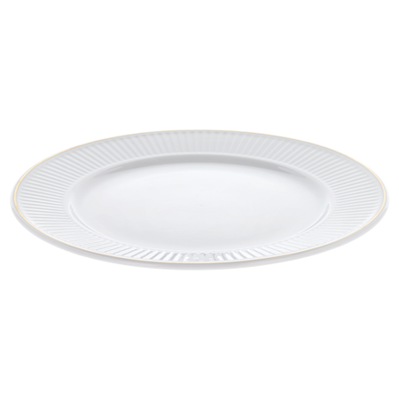 Plissé Tallrik flat 28 cm Ugnsfast porslin
