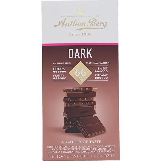 Anthon Berg 2 x Mörk Choklad 66%
