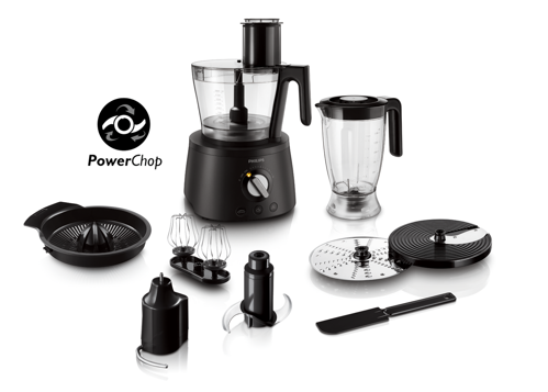 Philips Hr7776/90 Matberedare - Svart