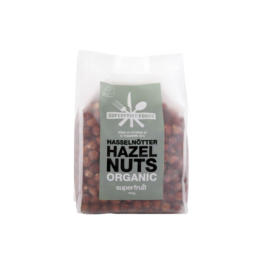 Superfruit Hasselnötter Naturella EKO 750g