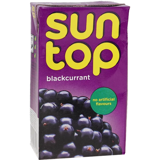 Suntop 5 x Dryck Svartvinbär