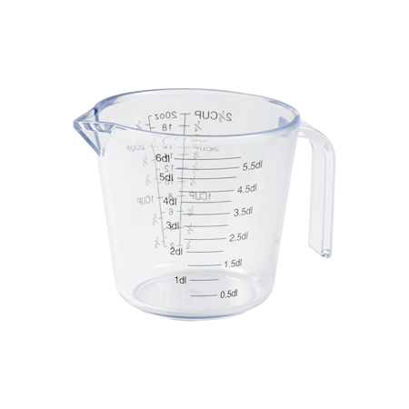 Måttkanna 600 ml klar Funktion