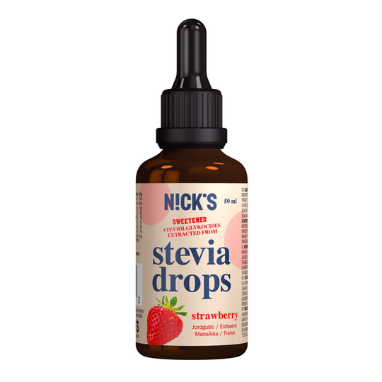 Nick's Strawberry Stevia Drops 50 ml