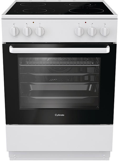 Cylinda S8362kv Glaskeramikspis - Vit