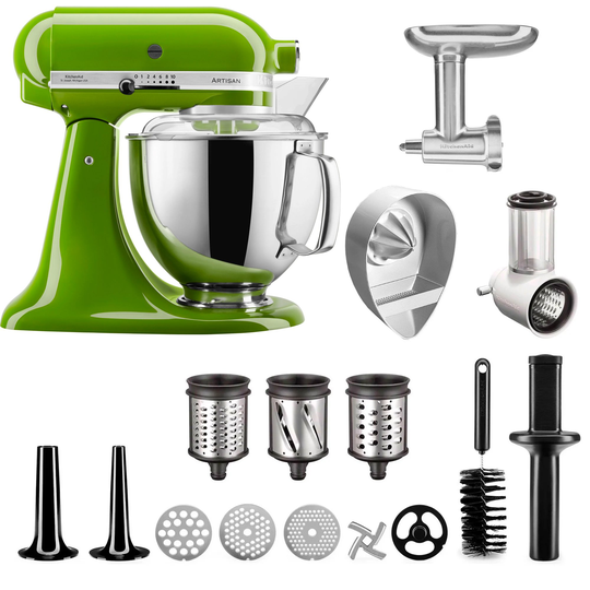 KitchenAid Artisan KSM175PSEMA Köksmaskin + Tillbehörsset, Matcha