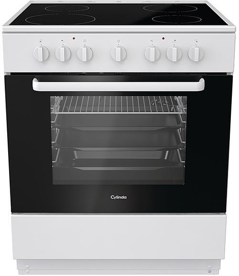 Cylinda S8372kst Glaskeramikspis - Vit