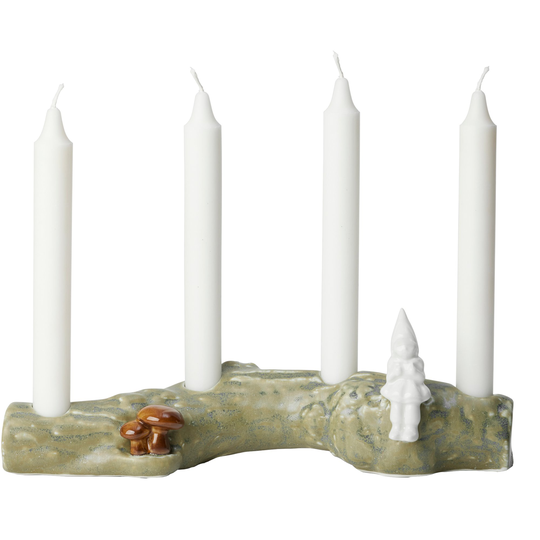 Kähler Christmas Tales adventsfigur, 10 cm, vit